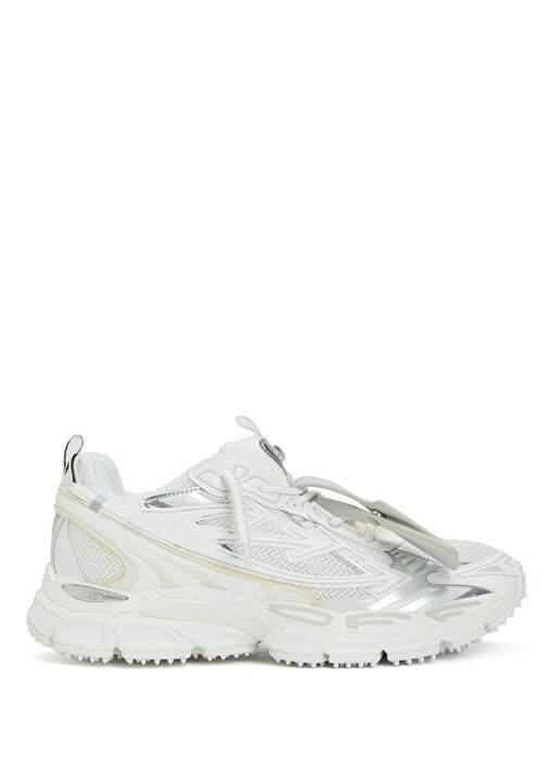 Beyaz File Dokulu Erkek Sneaker - Görsel 2