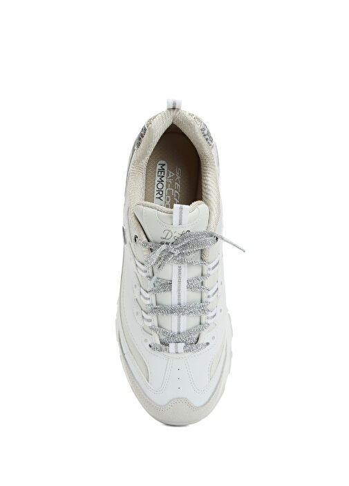 D'lites Beyaz Silver Kadın Sneaker - Görsel 5