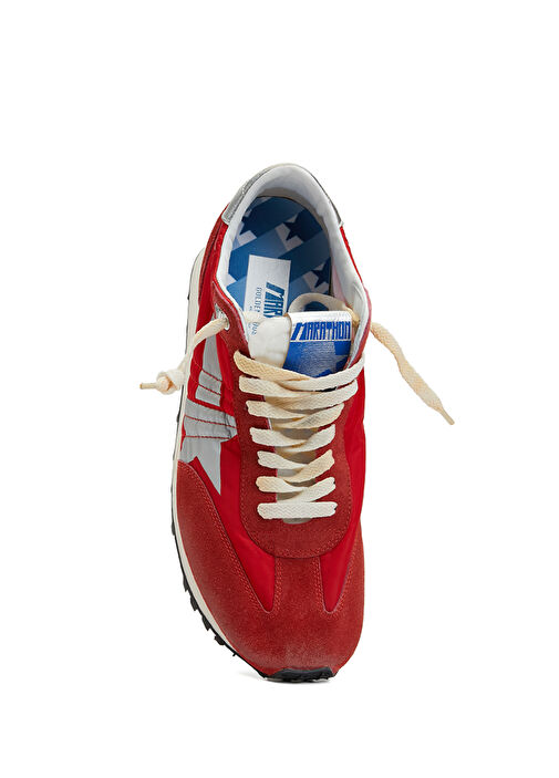 Marathon Gri Kırmızı Erkek Sneaker - Görsel 5