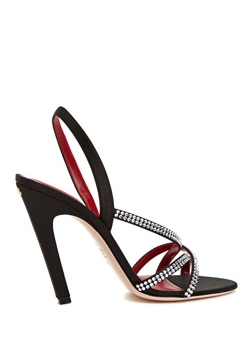 Siyah Silver Kadın Sandalet - Görsel 2