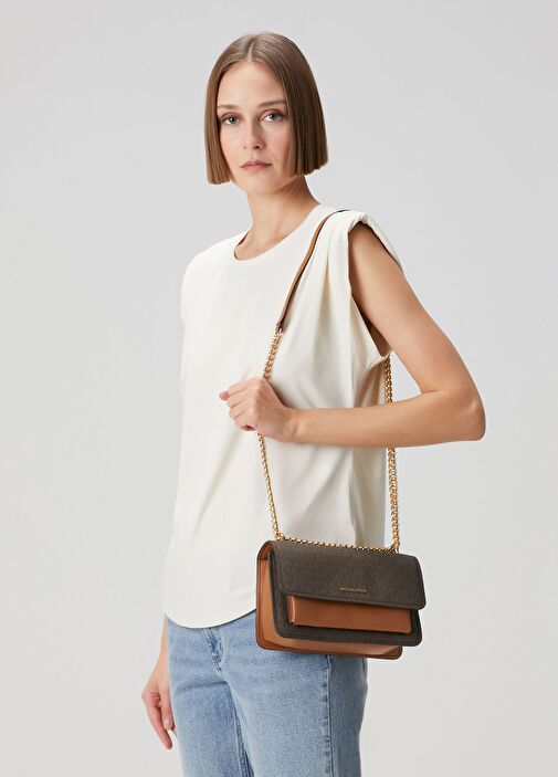 kuro472です Michael Michael Kors Kahve-Taba Kadın Claire Kahve Taba Kadın