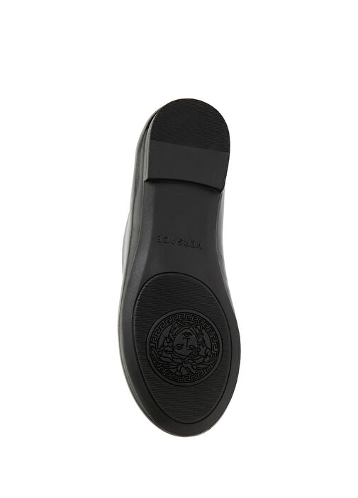 Siyah Gold Deri Babet - Görsel 6