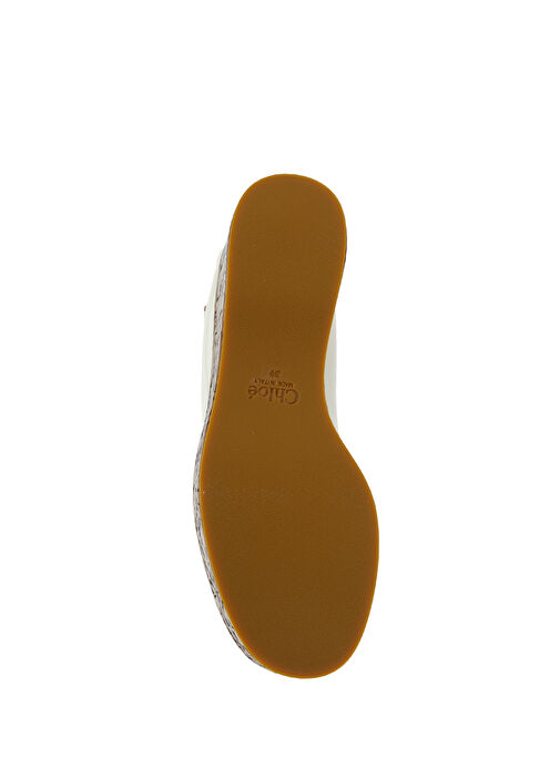 Maxime Ekru Deri Topuklu Ayakkabı - Görsel 6