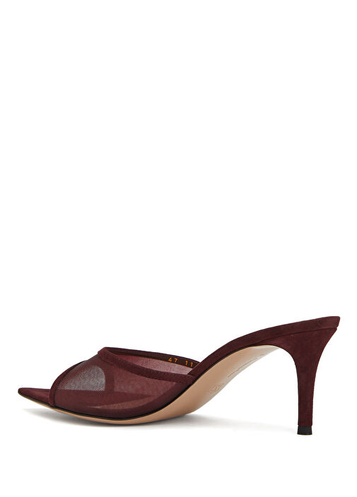 Bordo Kadın Terlik - Görsel 3