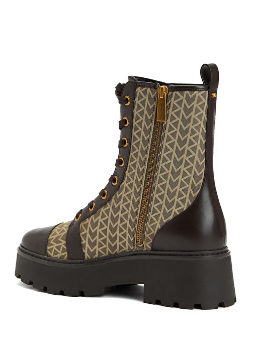 Siyah Logo Desenli Kadın Bot - Görsel 4