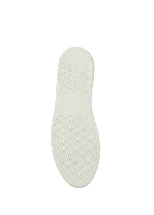 Siyah Erkek Deri Sneaker - Görsel 6