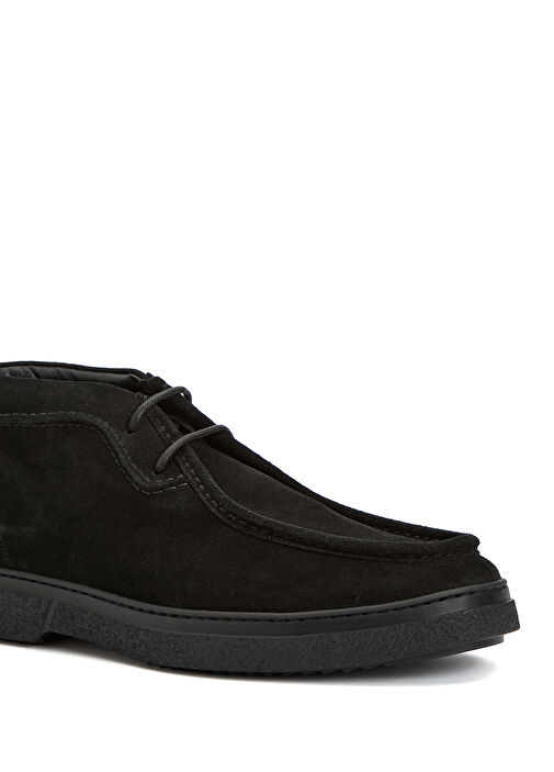 Siyah Erkek Süet Bot - Görsel 7