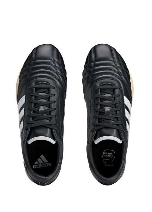 Techwondo Brain Dead Siyah Beyaz Deri Sneaker - Görsel 4