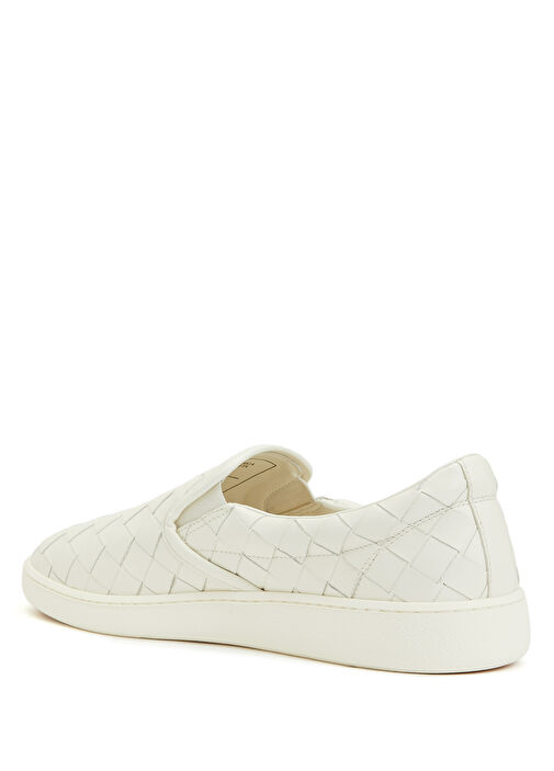 Sawyer Beyaz Erkek Deri Sneaker - Görsel 4