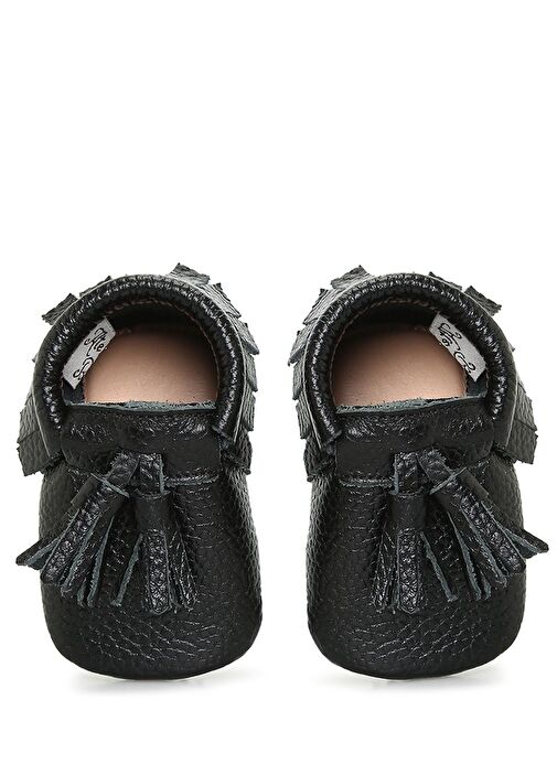 Siyah Püskül Detaylı Erkek Bebek Ayakkabı - Görsel 6