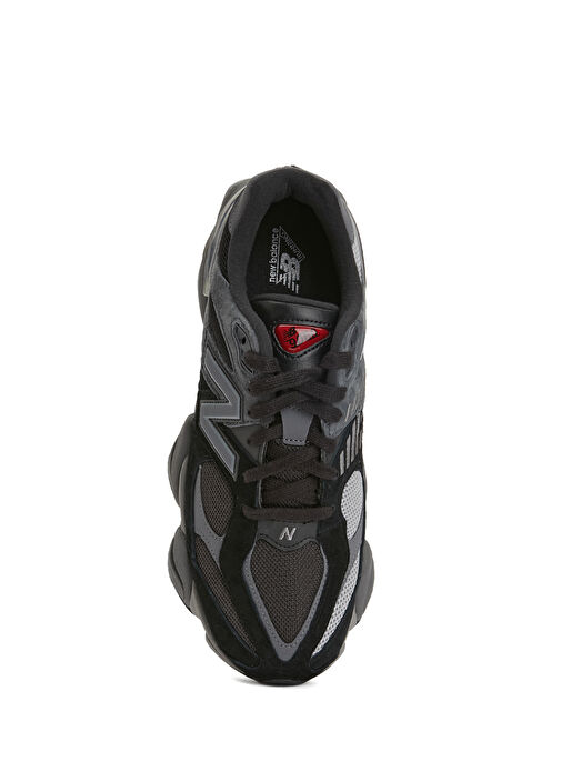 9060 Siyah Erkek Deri Sneaker - Görsel 5