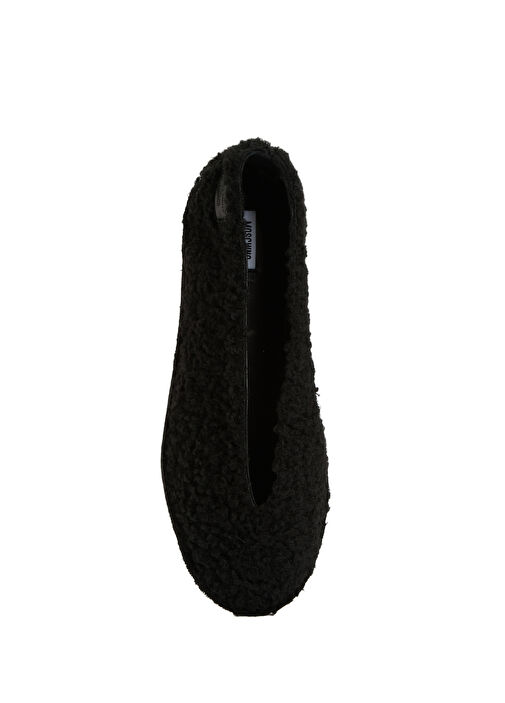 Siyah Shearling Babet - Görsel 5