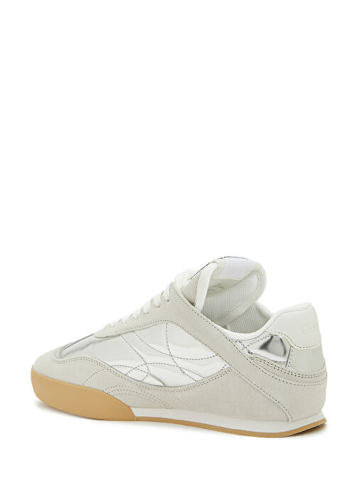 Kick Silver Kadın Deri Sneaker - Görsel 4