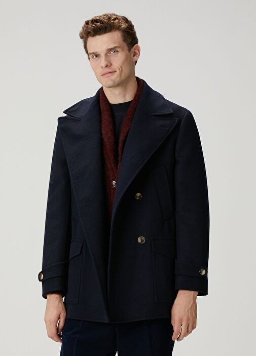 Navy blue Brunello Cucinelli Navy blue Men Navy Blue Double