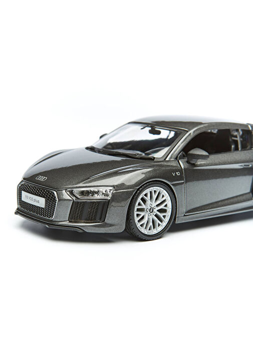 Maisto - Audi R8 V10 Plus 1/24 Gri Model Araba - Gri