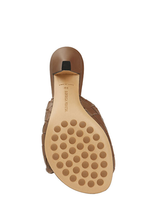 Blink Kahverengi Kadın Deri Terlik - Görsel 6