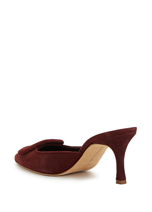 Manolo Blahnik Topuklu Terlik - Görsel 4