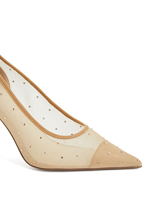 Kum Taşlı Topuklu Ayakkabı - Görsel 7