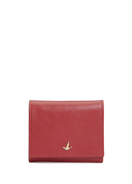 ★lemasque★ Dow Soft Women's Leather Card Wallet Red L08301 Cheap Brand Genuine Leather Ladies Wallet RFID Multi Card
