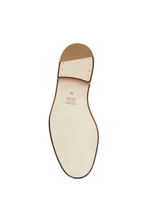 Pierre Krem Kadın Deri Loafer - Görsel 6