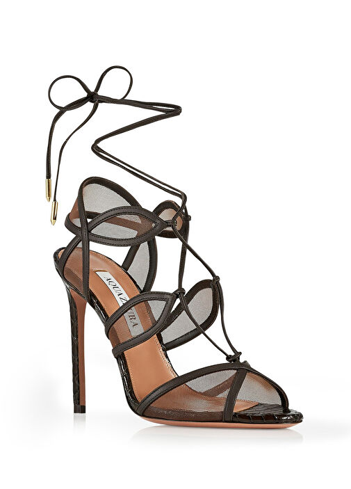 Aquazzura Aquazzura Fatal Attraction Koyu Kahverengi Kadın Sandalet Sandalet & Terlik | Beymen Koyu Kahverengi - 3. görsel