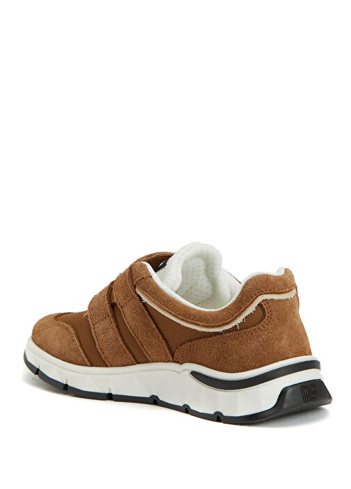 Kestane Erkek Çocuk Deri Sneaker - Görsel 4
