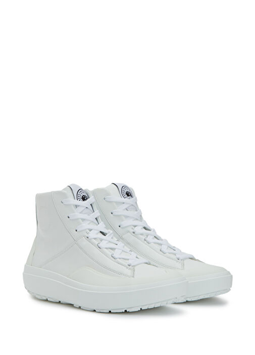 Ossington Beyaz Kadın Deri Kar Botu - Görsel 3