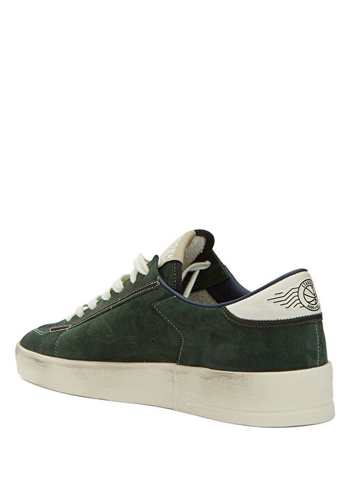 Stardan Yeşil Erkek Süet Sneaker - Görsel 4