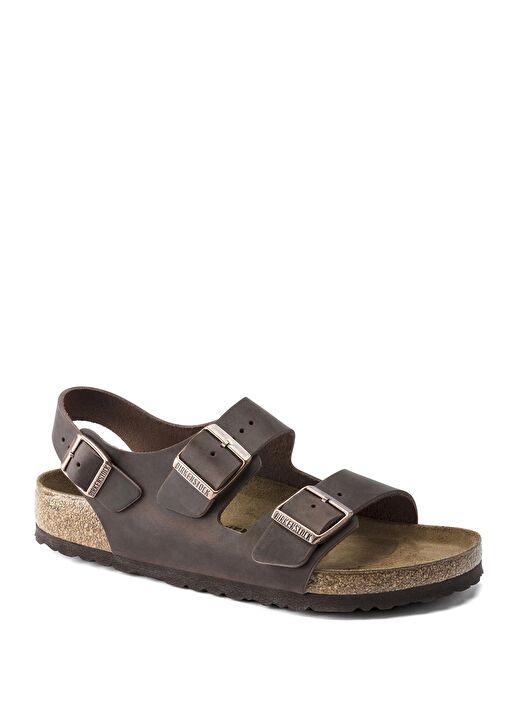 Milano Kahverengi Kadın Sandalet - Görsel 3