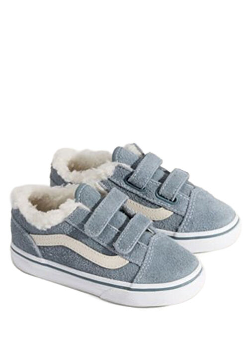 Old Skool V Çocuk Süet Sneaker - Görsel 3