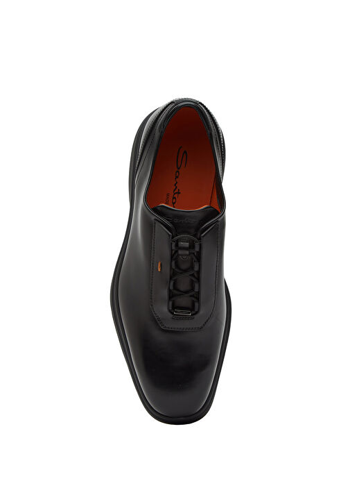 Siyah Erkek Deri Ayakkabı - Görsel 5