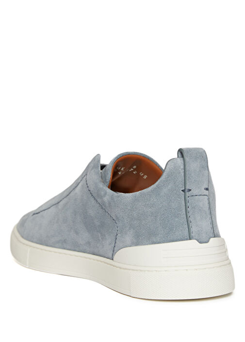 Mavi Erkek Süet Sneaker - Görsel 4