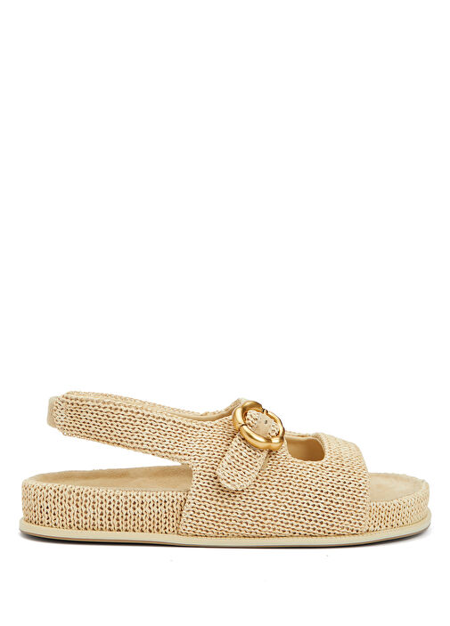 Bej Kadın Sandalet - Görsel 2