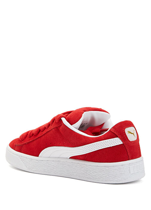 Suede XL Kırmızı Kadın Deri Sneaker - Görsel 4