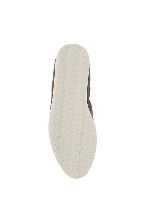 Ballet Sport Haki Kadın Süet Loafer - Görsel 6