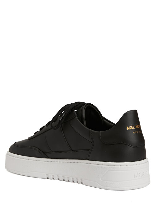 Orbit Vintage Siyah Erkek Deri Sneaker - Görsel 4