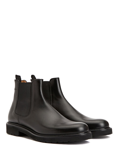 Liverpool Siyah Erkek Deri Bot - Görsel 3