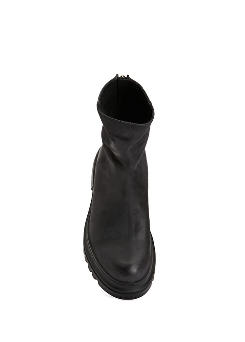 Siyah Erkek Deri Bot - Görsel 5