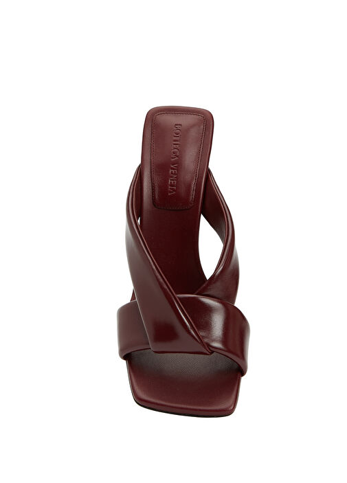 Riva Bordo Kadın Deri Terlik - Görsel 5