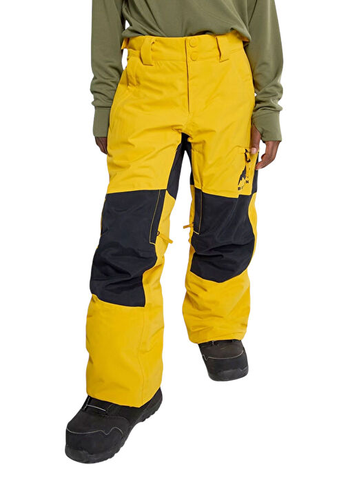 Burton - Skylar Yellow Unisex Kids Snowboard Pants