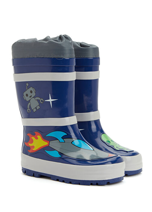 Uzay Kahramanı Çocuk Yağmur Çizmesi - Görsel 3