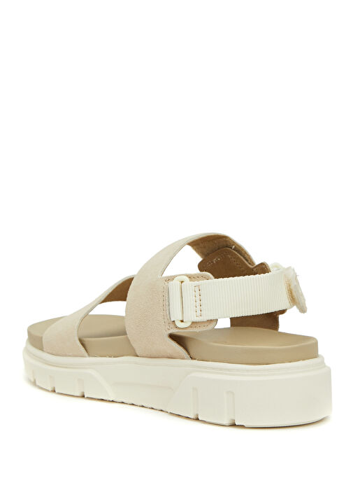 Greyfield Bej Kadın Deri Sandalet - Görsel 4