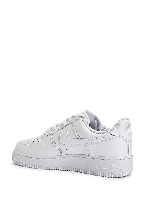 WMNS Air Force 1'07 Beyaz Kadın Deri Sneaker - Görsel 4