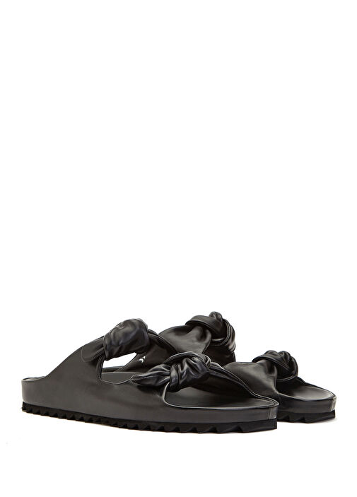 Officine Creative Siyah Officine Creative Deri Kadın Terlik