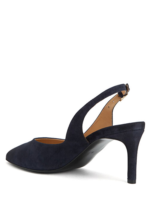 Lacivert Süet Gece Ayakkabısı - Görsel 4