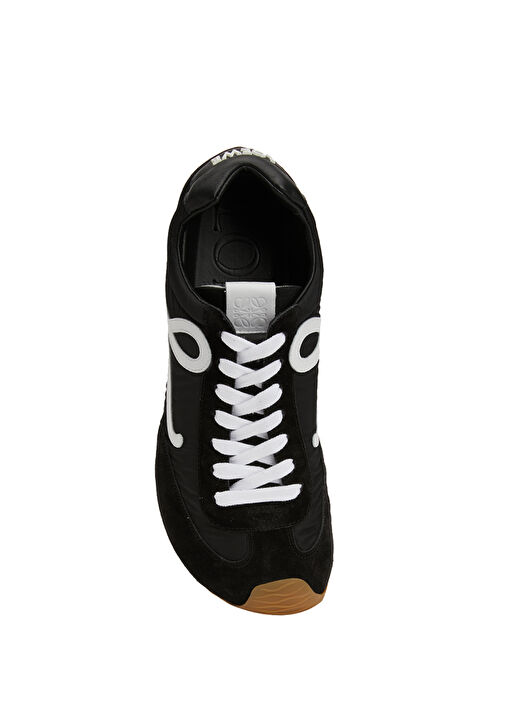 Ballet Runner Siyah Erkek Deri Sneaker - Görsel 5