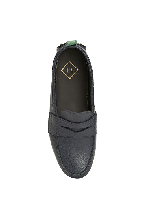 Lacivert Erkek Deri Ayakkabı - Görsel 5