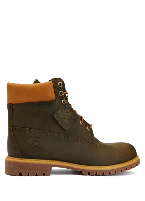 Premium 6 Inch Kahverengi Erkek Deri Bot - Görsel 2