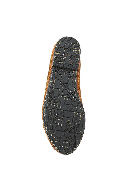 Yoki Turuncu Kız Çocuk Kadife Babet - Görsel 6