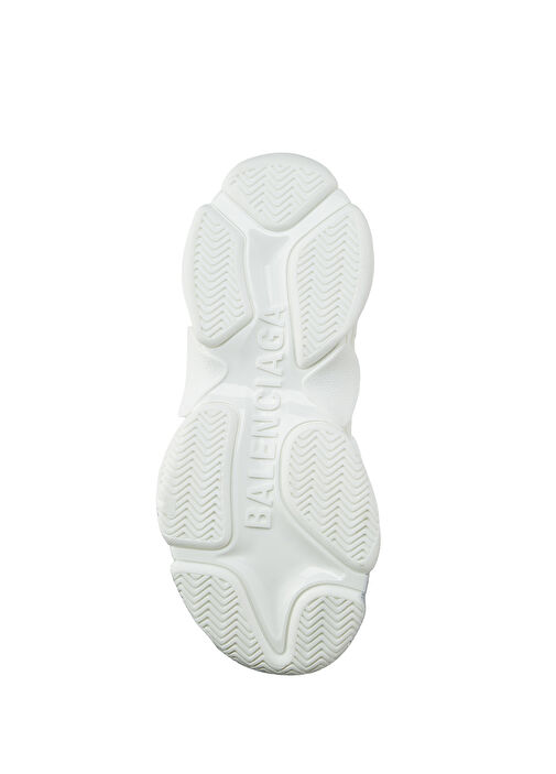 Balenciaga Balenciaga Beyaz Gümüş Triple S Beyaz Silver Kadın Sneaker Beymen'de! Beyaz Gümüş - 6. görsel